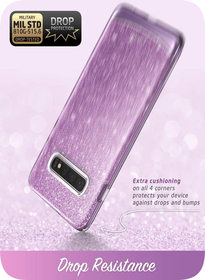 آي-بلاسون جراب i-Blason Cosmo Series مصمم خصيصًا لهاتف Galaxy S10 Plus، جراب واقٍ أنيق بدون واقي شاشة مدمج، متوافق مع هاتف Samsung Galaxy S10 Plus إصدار 2019 (بنفسجي) - Image 4